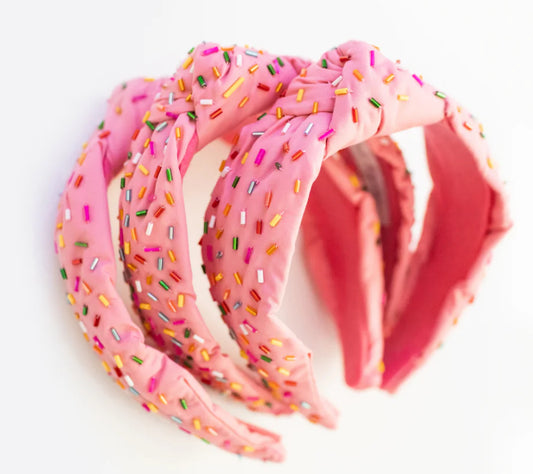 Beaded Headband- Cupcake
