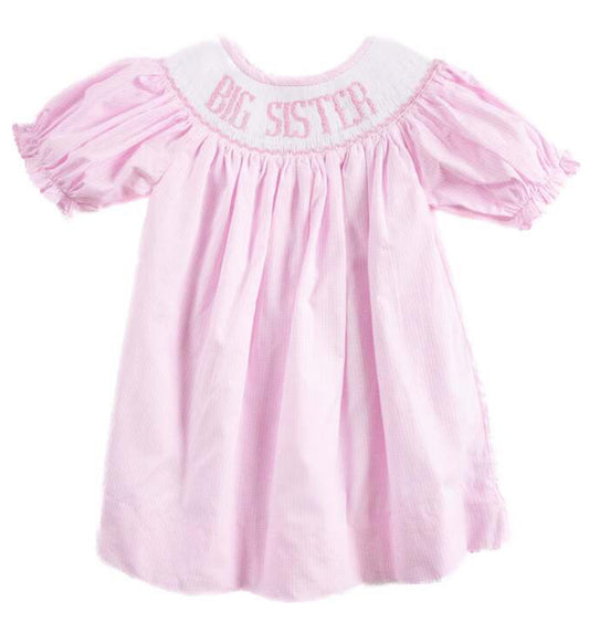 Big Sister Smocked Dress