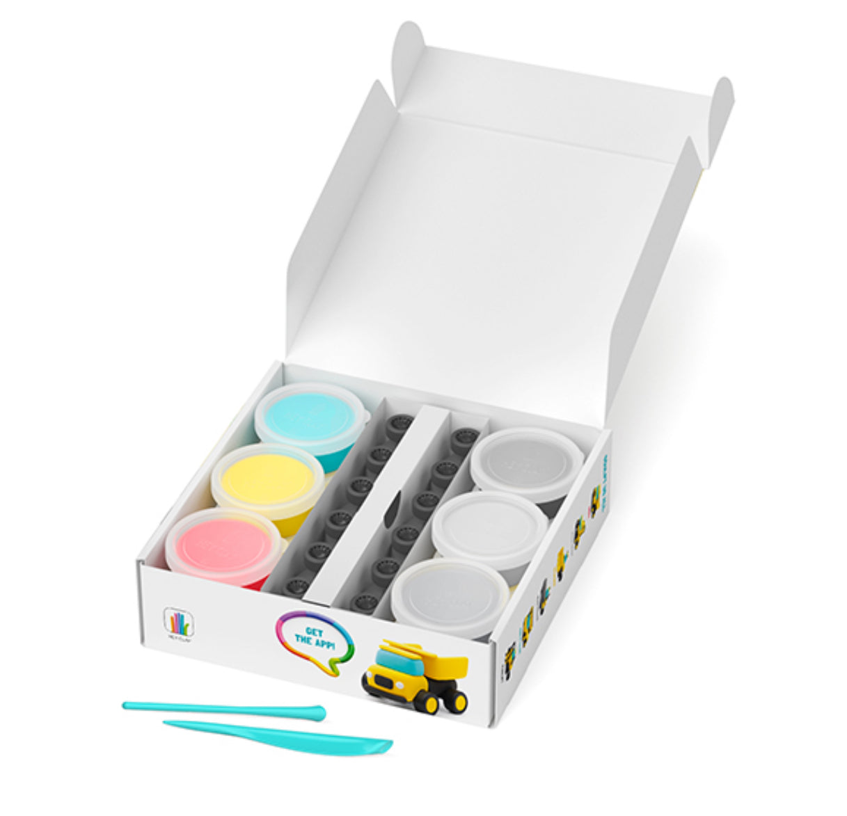 Hey Clay Construction Vehicles