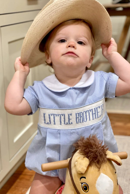 Little Brother Smocked Bubble