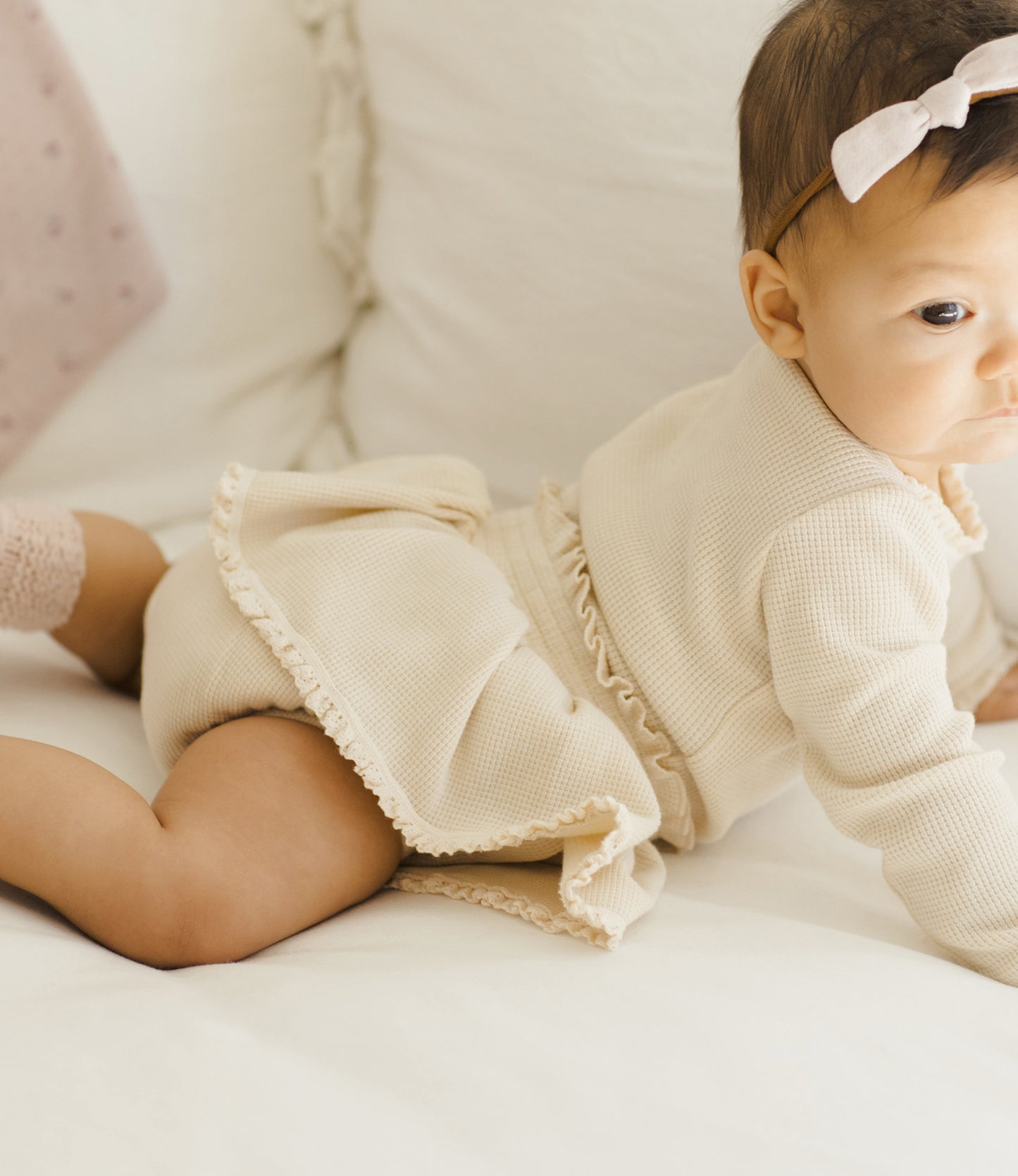 Skirted Bloomer- Natural