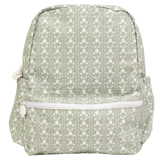 The Backpack- Sage Floral