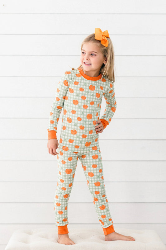 Cozy Pumpkin PJ Set
