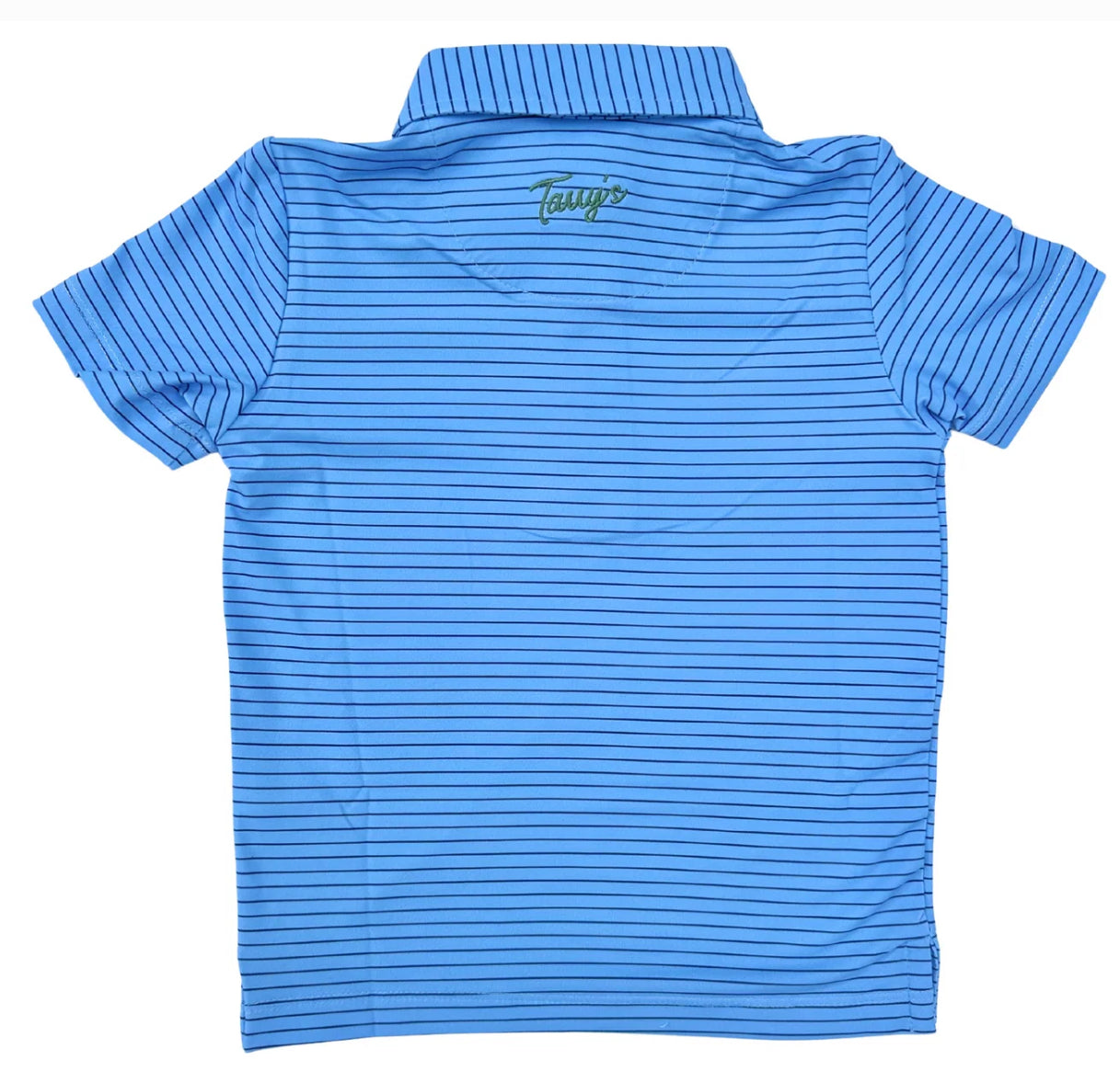 Performance Polo- Blue & Navy