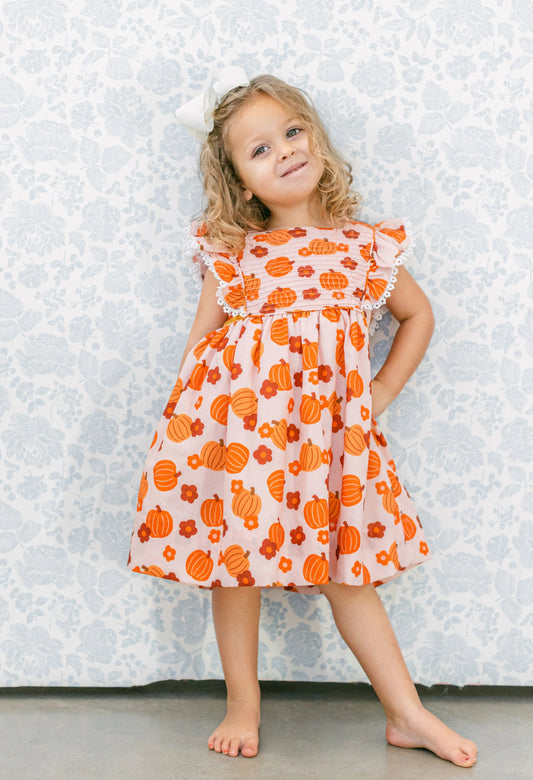 Autumn Pumpkin Dress