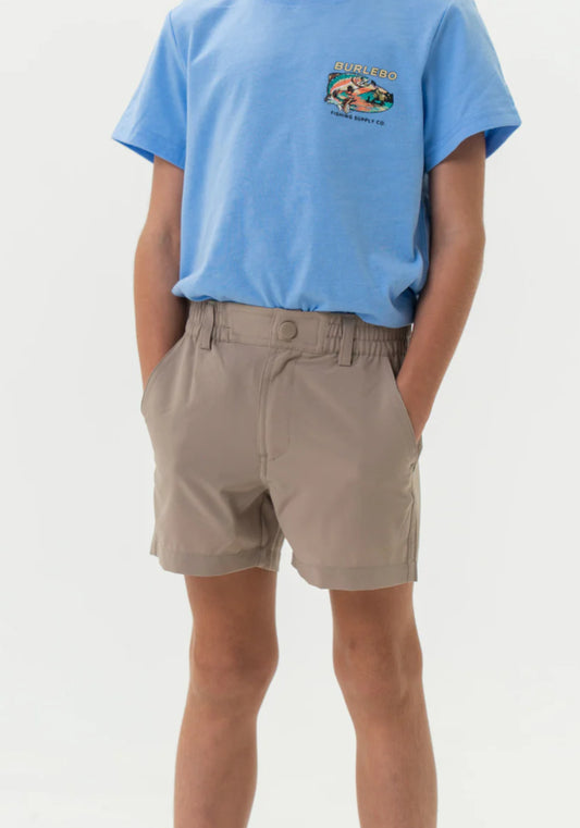 Everyday Short- Cobblestone Khaki