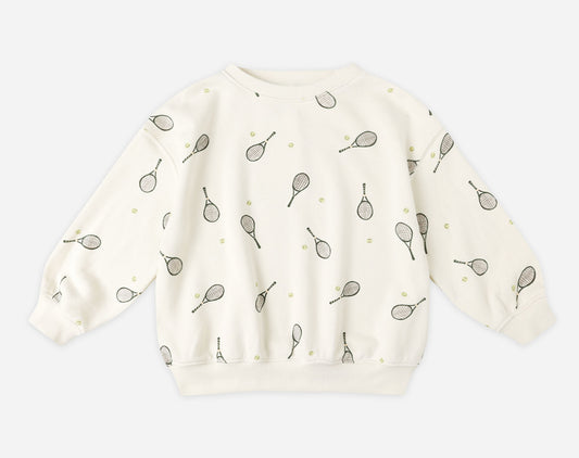 Relaxed Sweatshirt- Tennis