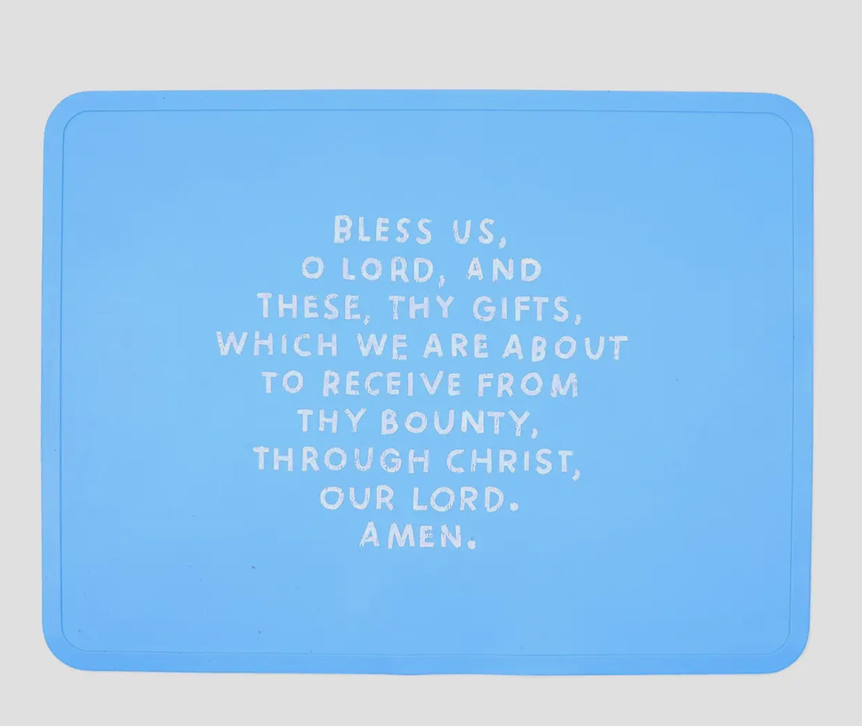Meal Blessing Silicone Placemat