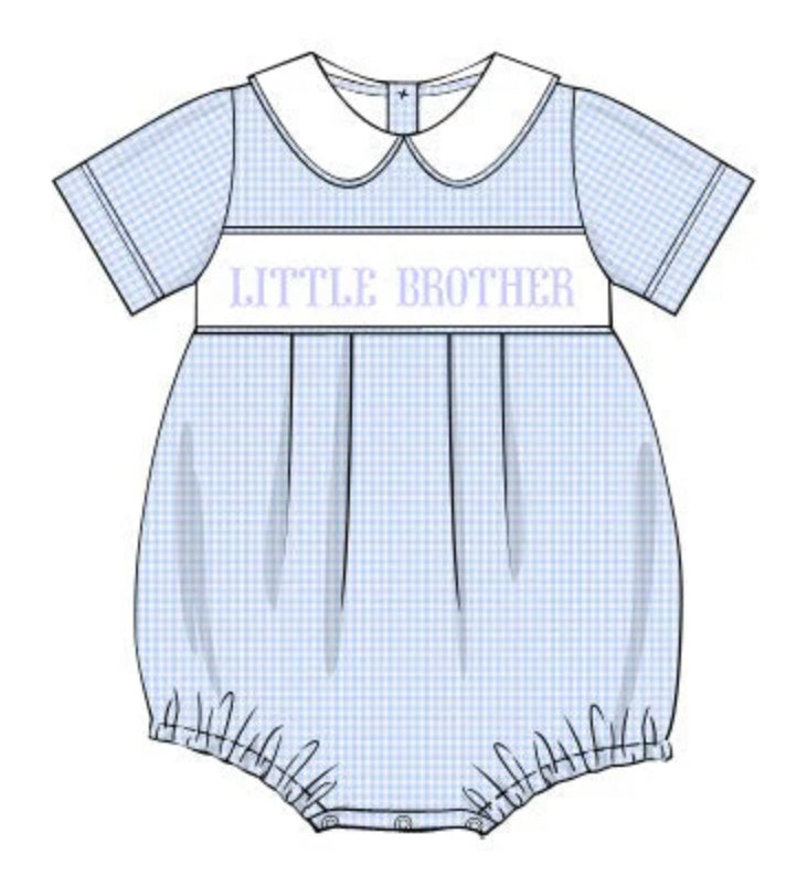 Little Brother Smocked Bubble