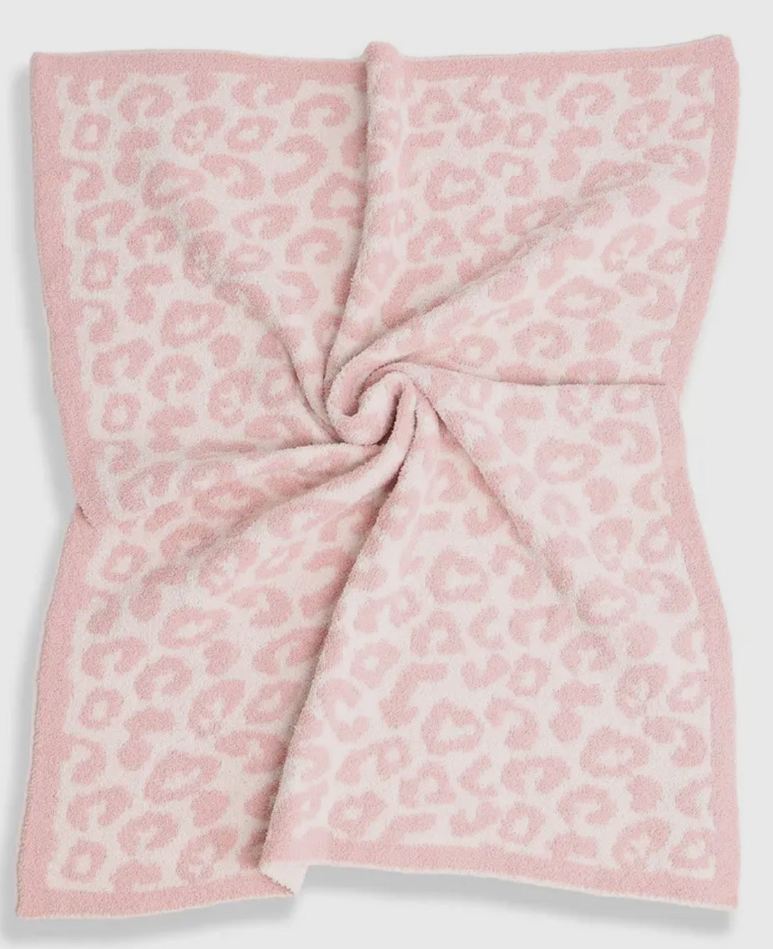 Kids Leopard Print Throw Blanket