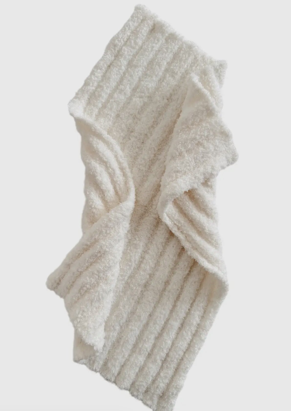 Bliss Wave Mini Blanket, Baby Cream
