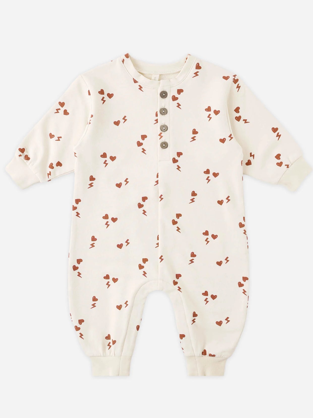 Relaxed Jumpsuit- Electric Heart