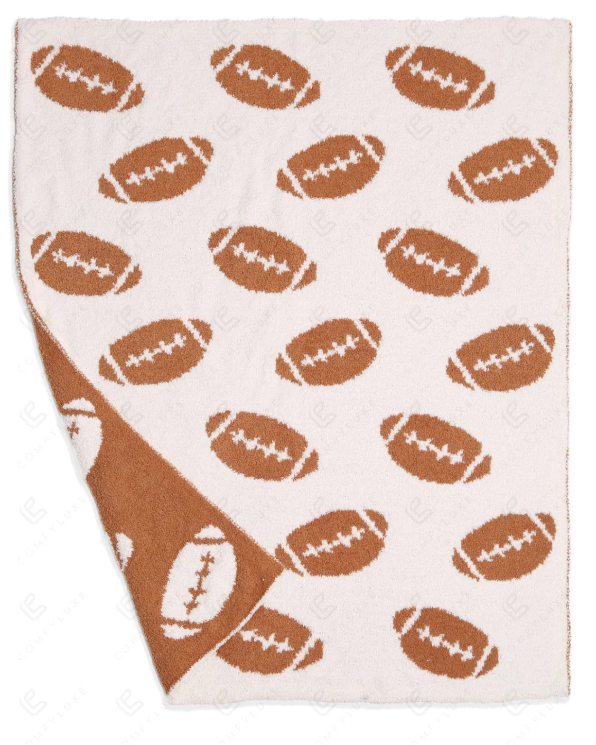 Football Luxury Throw Blanket