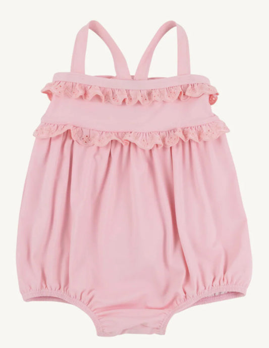 St. Bart’s Bubble Swim Suit- Palm Beach Pink