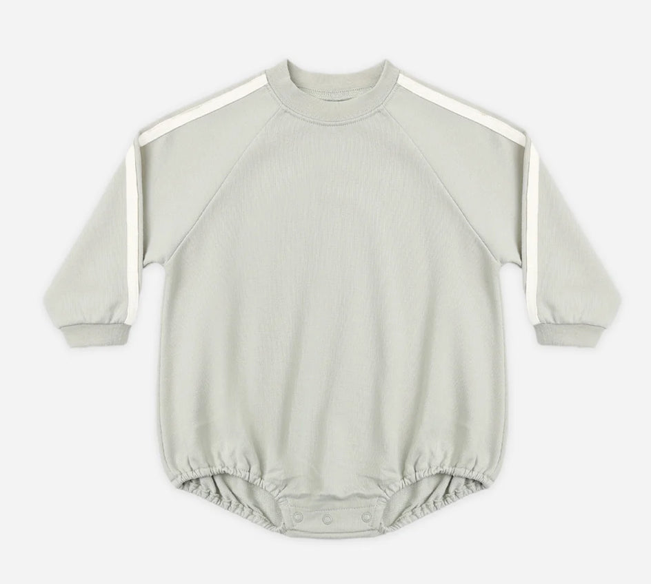 Crew Neck Romper Sage