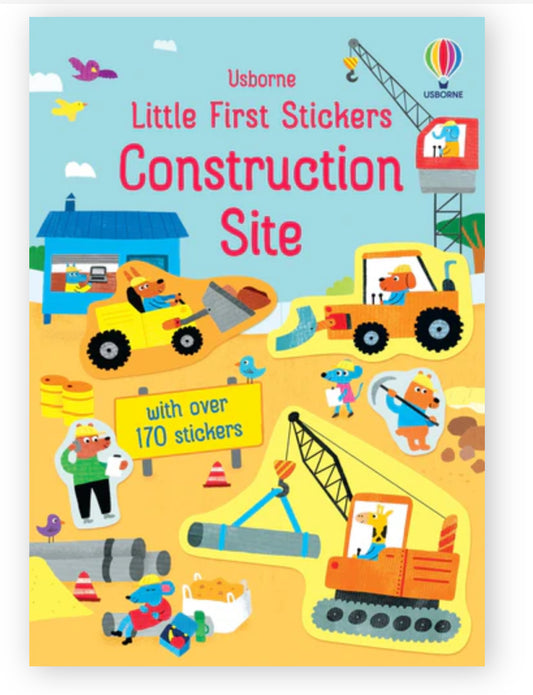 Little First Stickers Construction Site
