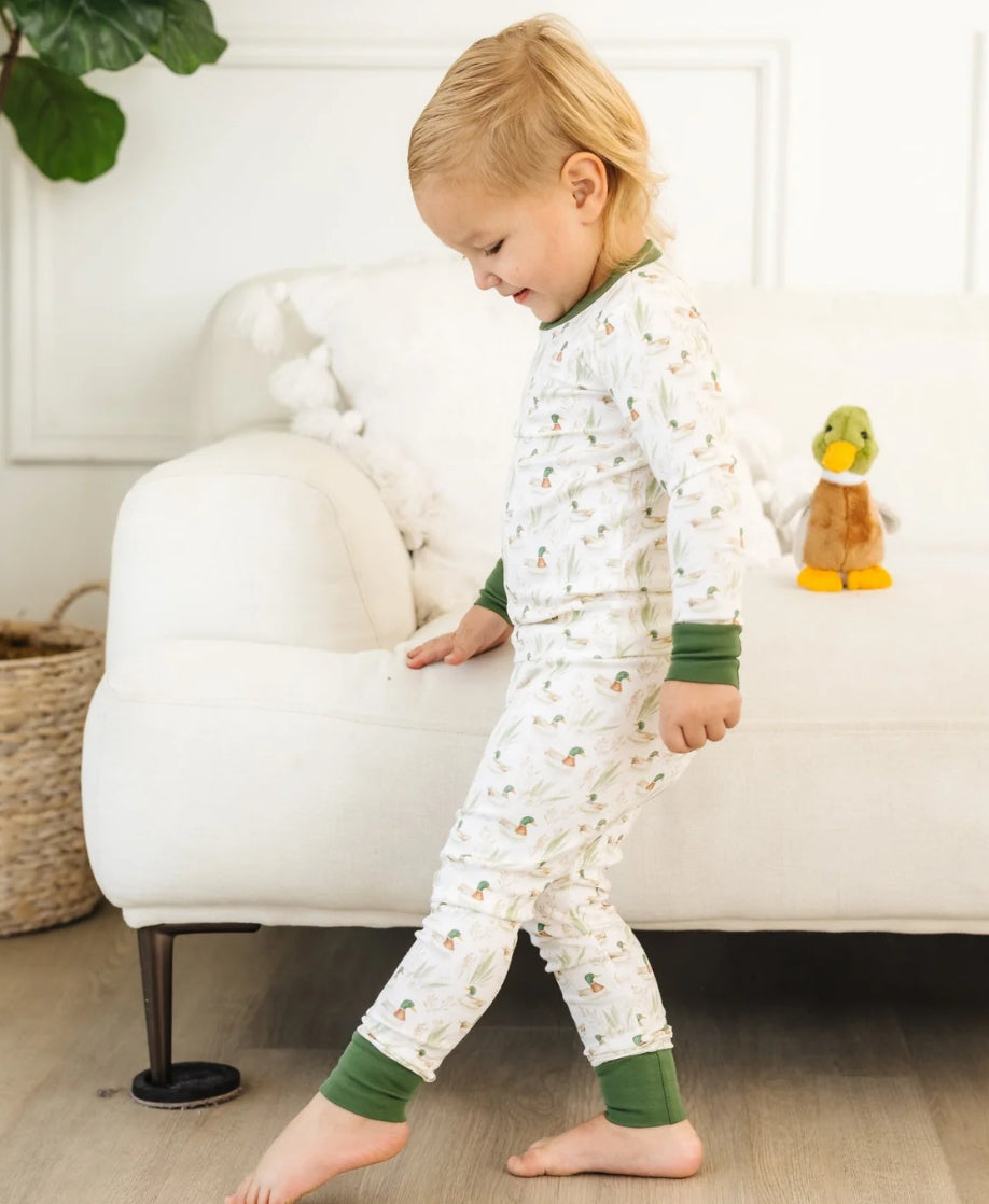 Mallards Pond Long Pajamas