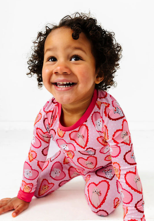 Pink Fur-Ever Valentine Two Piece Set