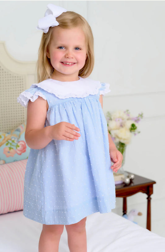 Franny Frock Dress- Dallas Dot