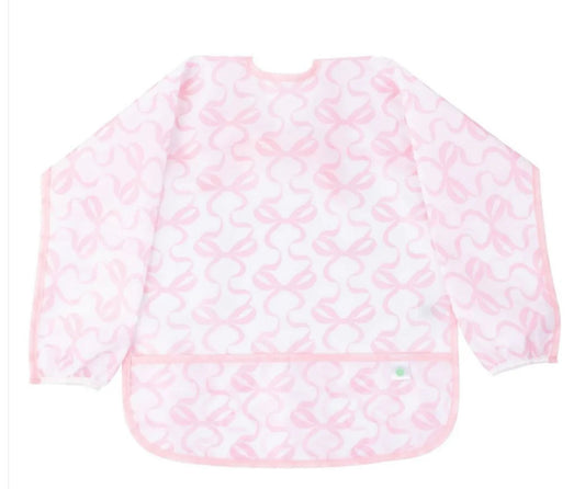 Cover Everything Bib- Pink Bows