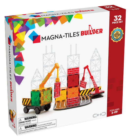 Magna-Tiles Builder 32-Piece Set