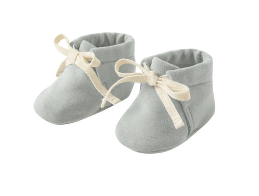 Baby Booties- Steel Blue