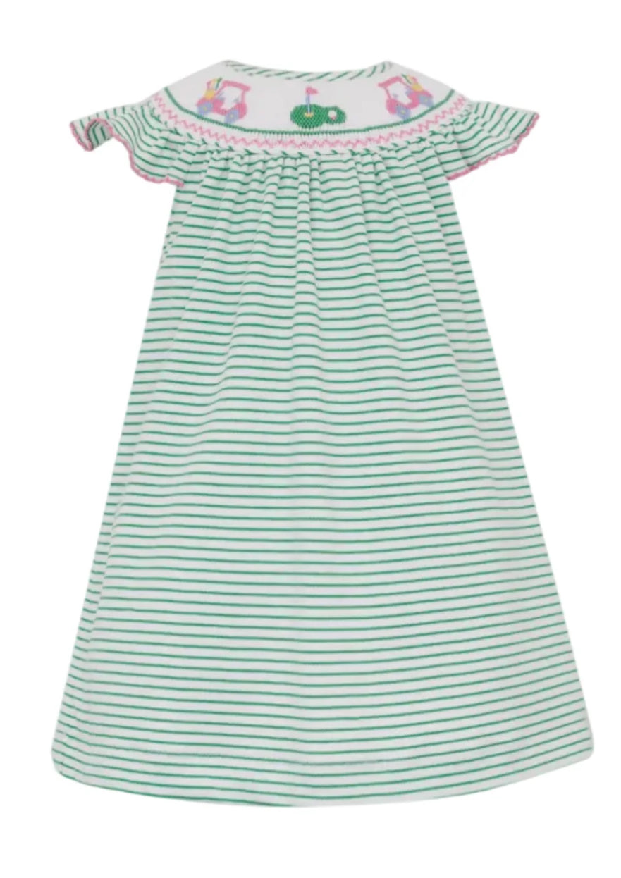 Knit Stripe Golf Dress