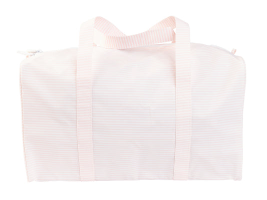 Duffle Bag- Pink Stripe