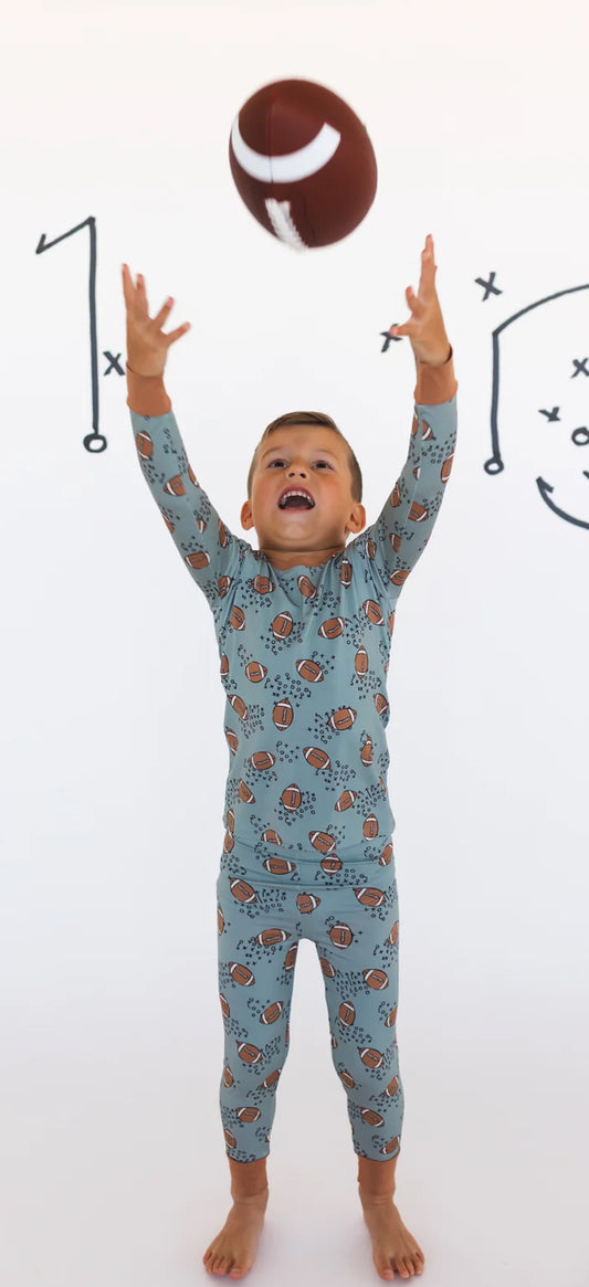 Green Football Two Piece Set