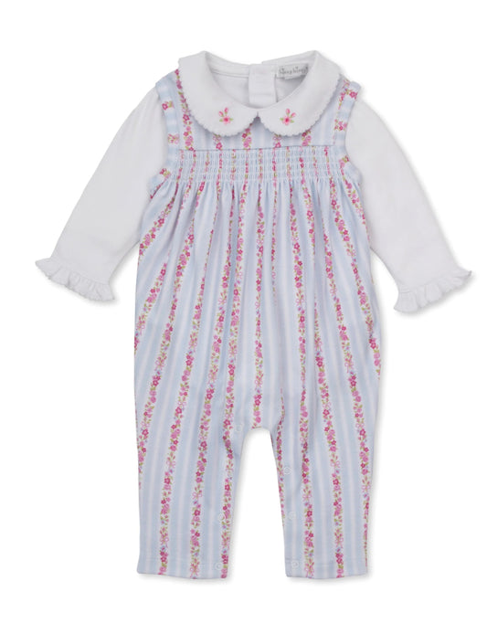 Rose Renaissance Smocked Overall Set