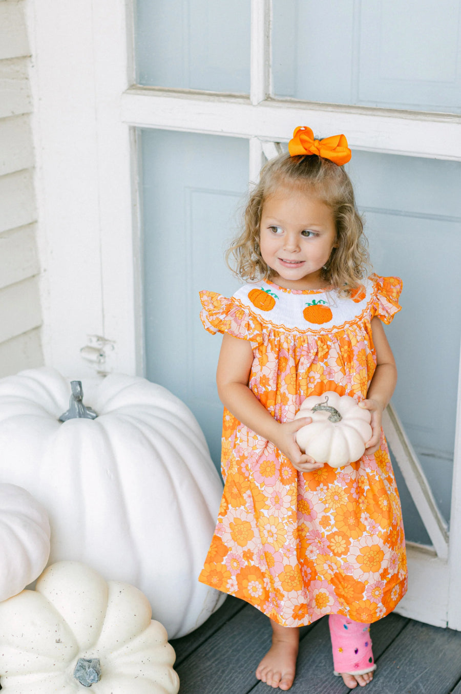 Clara Pumpkin Dress