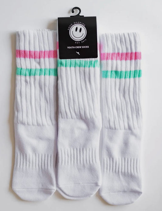 Xoxo By Magpies Crew Socks