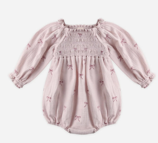 Eden Romper- Bows