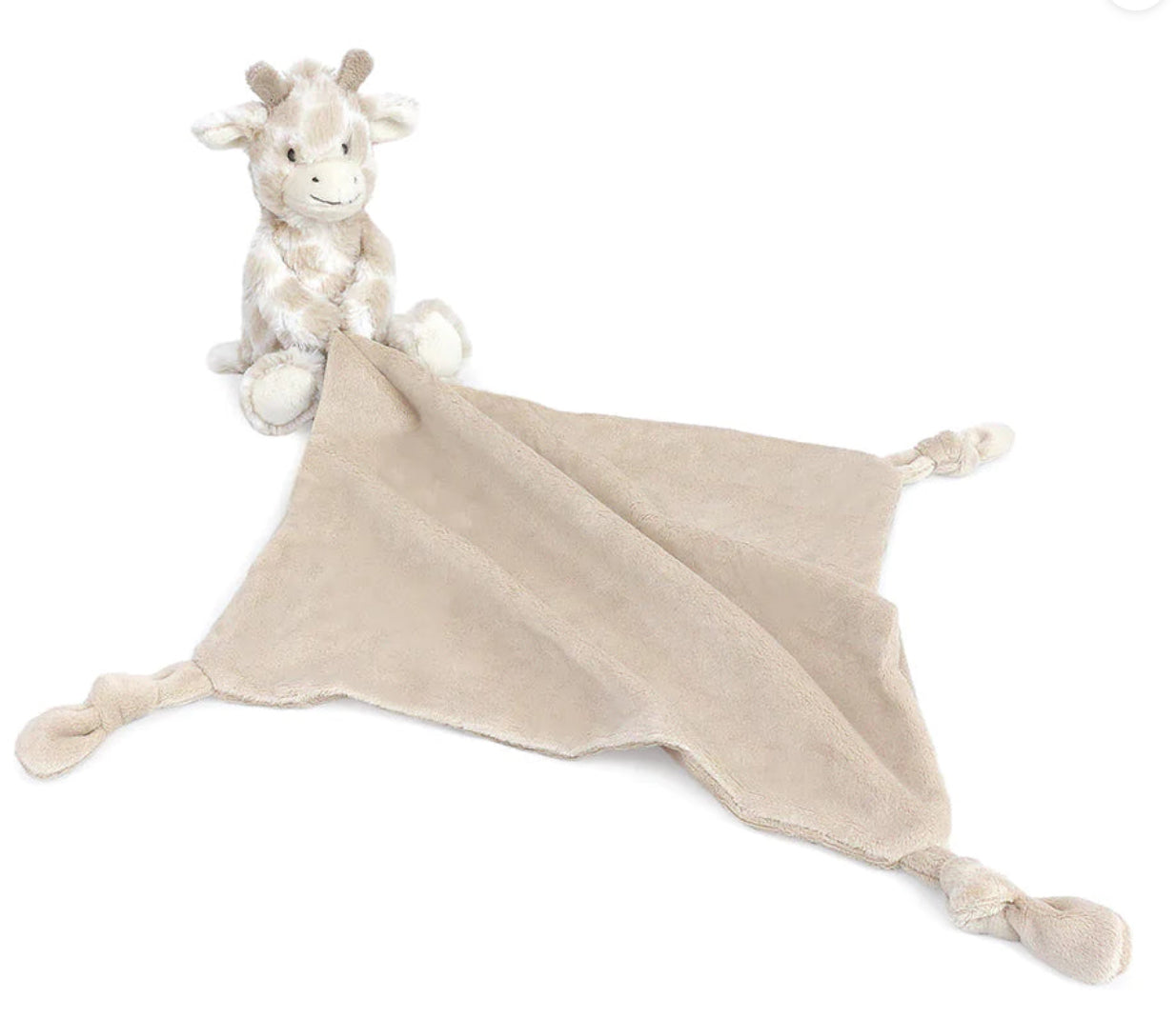 Gentry Giraffe Knotted Security Blanket