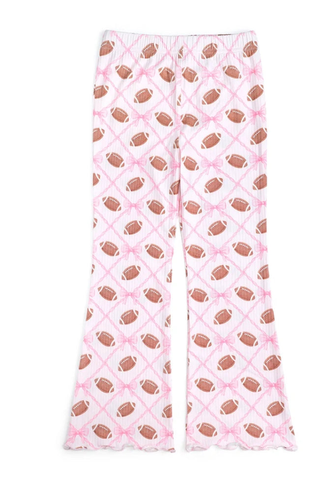 Football Flare Leggings