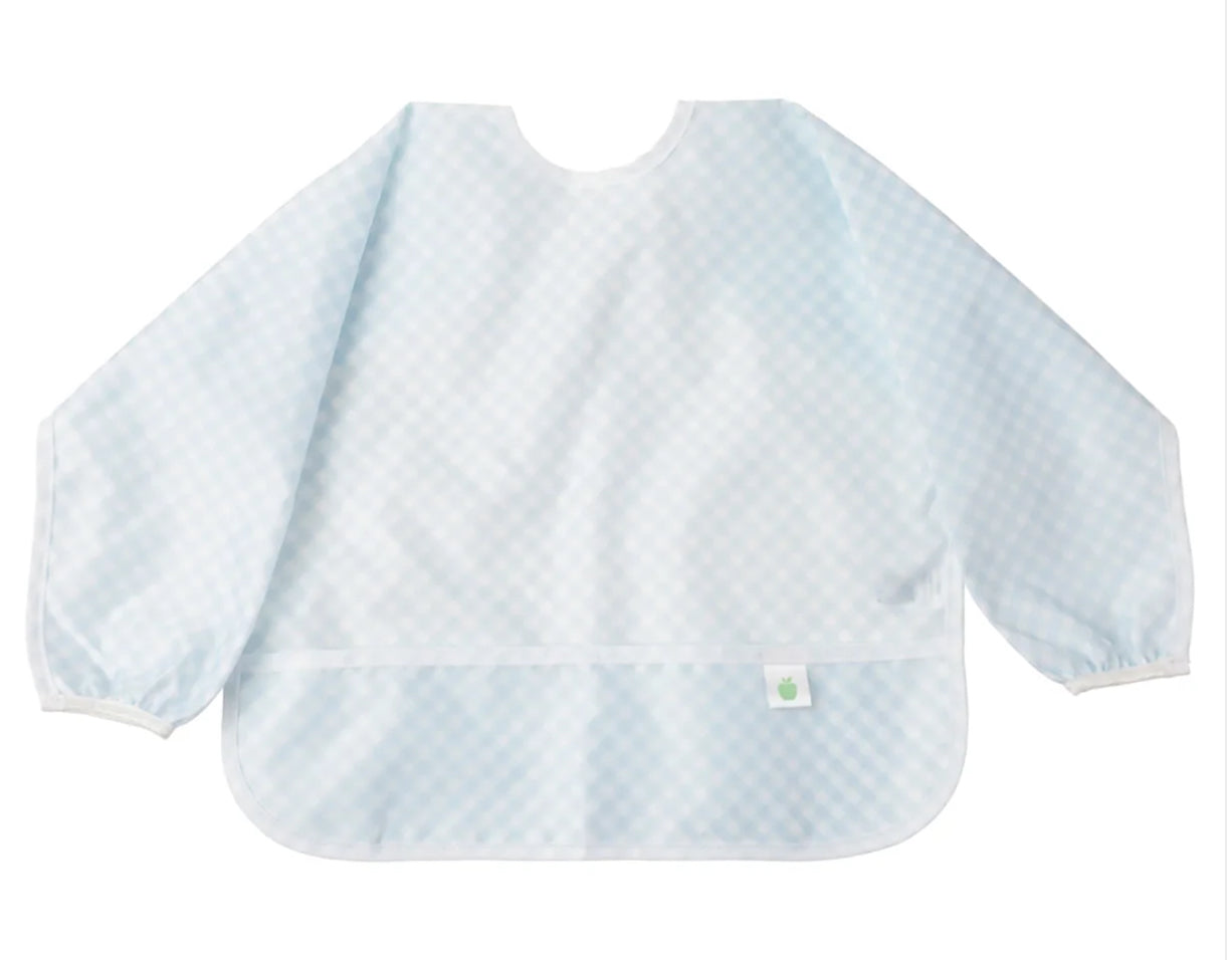 Cover Everything Bib- Blue Gingham