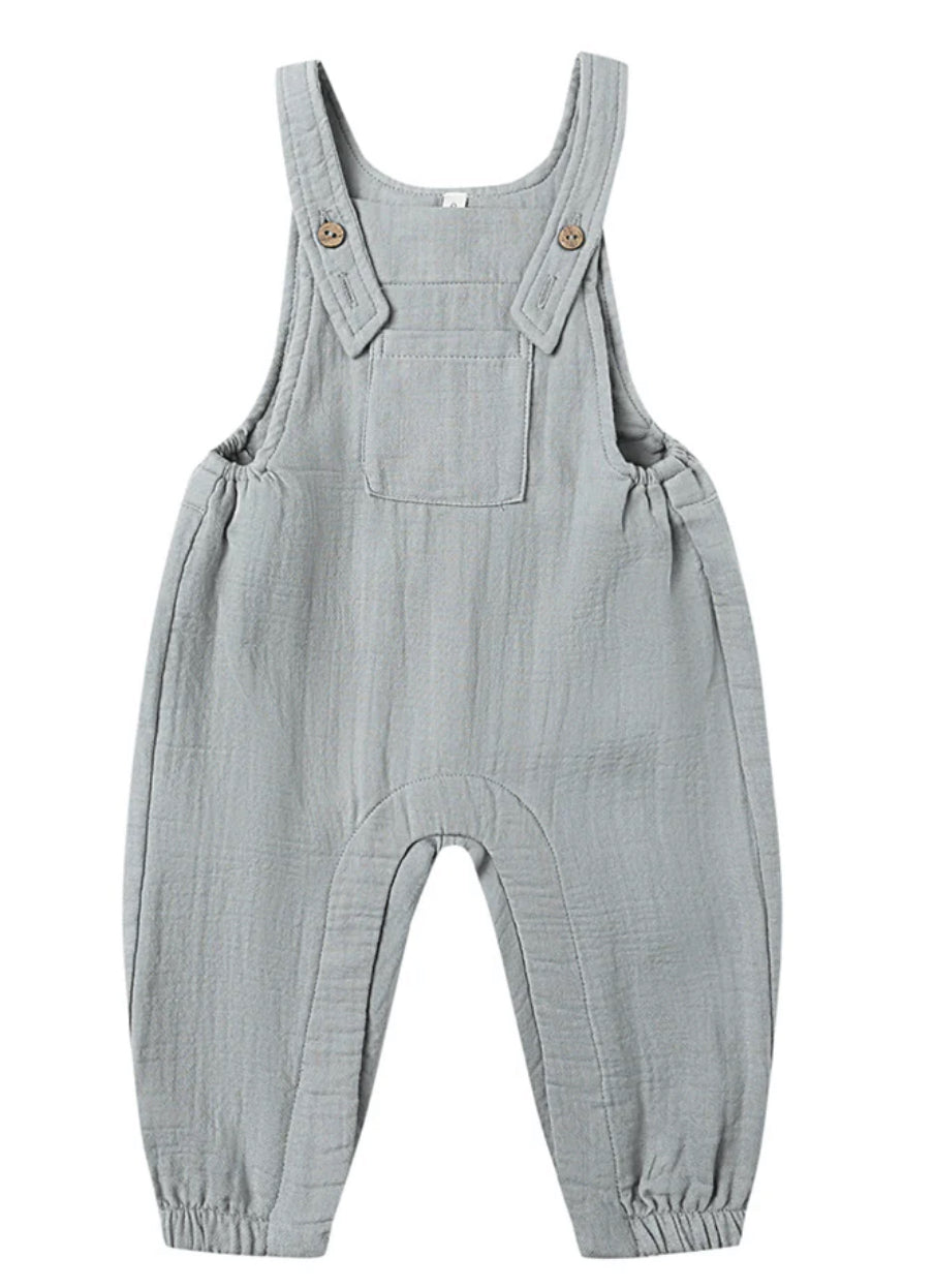 Baby Overall- Steel Blue