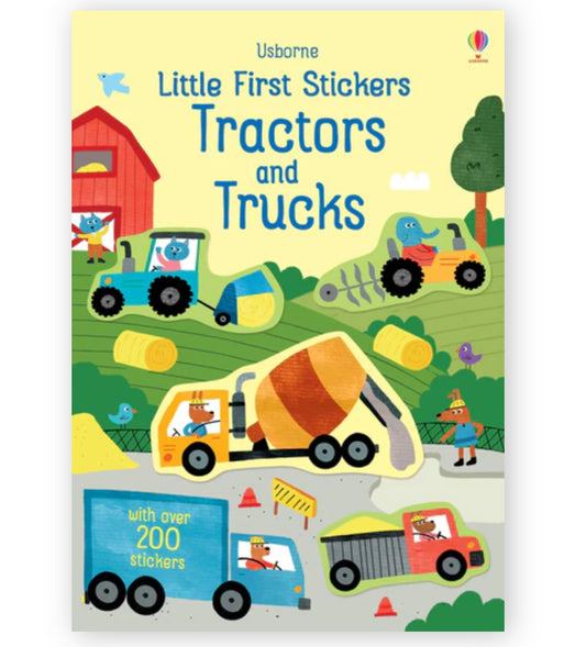 Little First Stickers Tractors  Trucks
