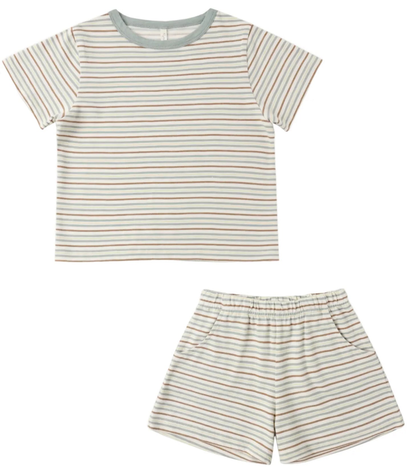 Vintage stripe play set