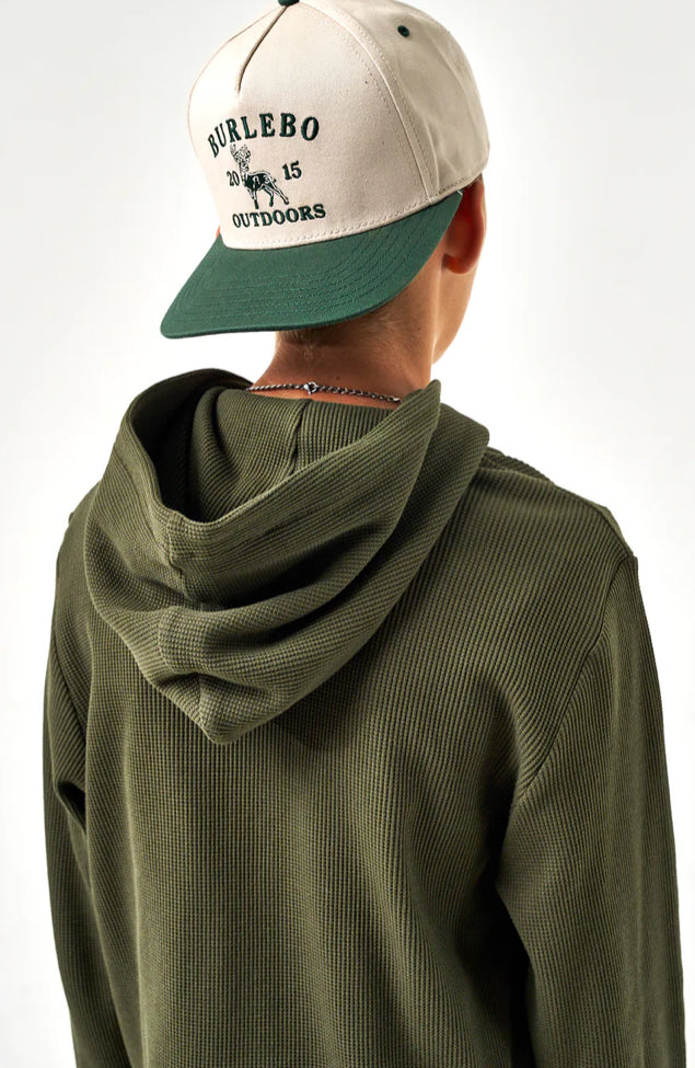 Thermal Hoodie- Mallard Green