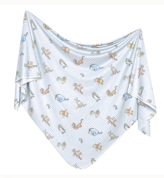 Winnie the Pooh & Friends Knit Swaddle Blanket
