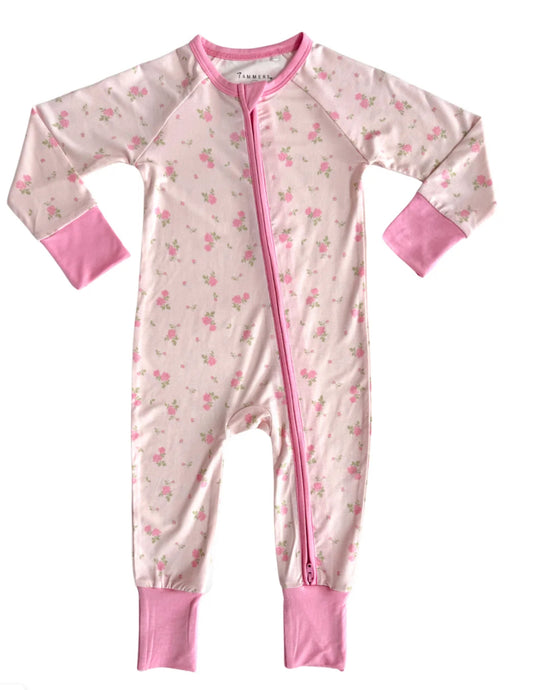 Haven Floral Zipper Romper