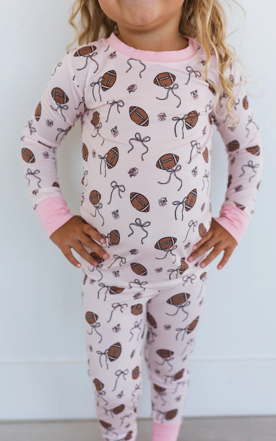 Blush Football Two Piece Set