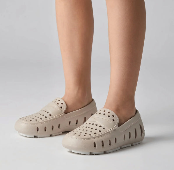 Prodigy Floafers- Bone/White