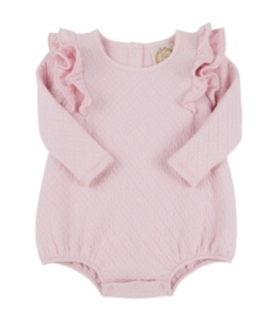 Long Sleeve Ruffle Bubble