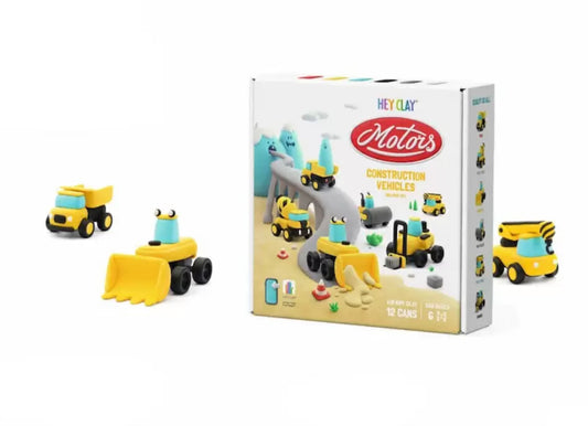 Hey Clay Construction Vehicles