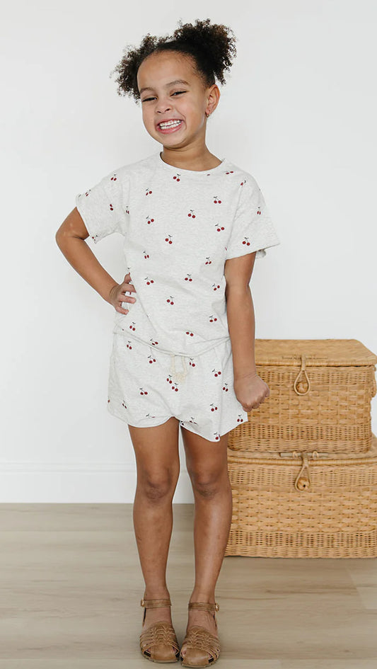 Cherries Short Set