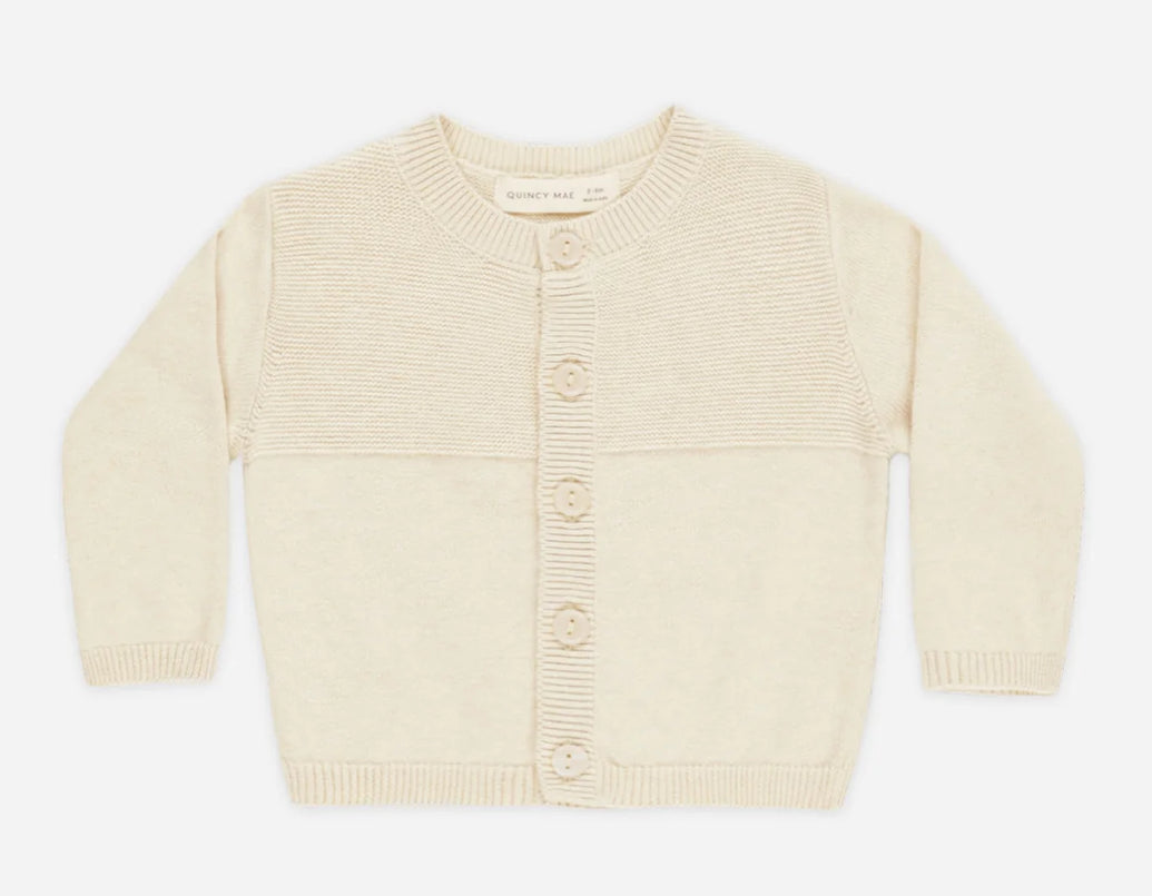 Knit Cardigan- Natural