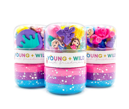 Grab & Go Dough Jar- Princess