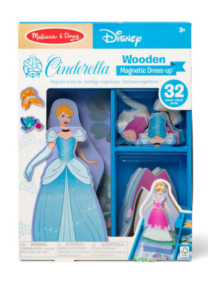 Cinderella Wooden Magnetic Dress-up